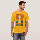 イエローストーン国立公園Tシャツ Tシャツ (正面フル)