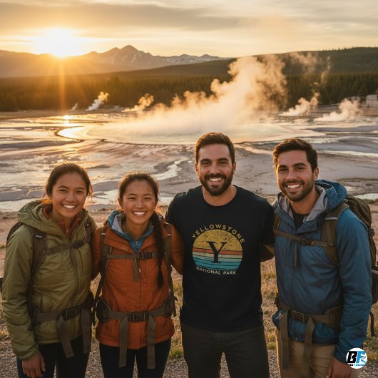 イエローストーン国立公園Tシャツ Tシャツ