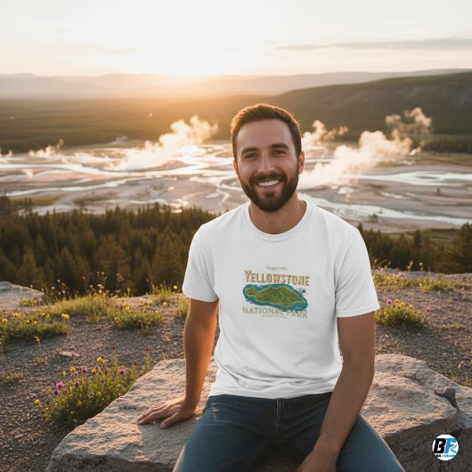 イエローストーン国立公園Tシャツ Tシャツ