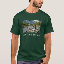 イエローストーン川の釣り Tシャツ