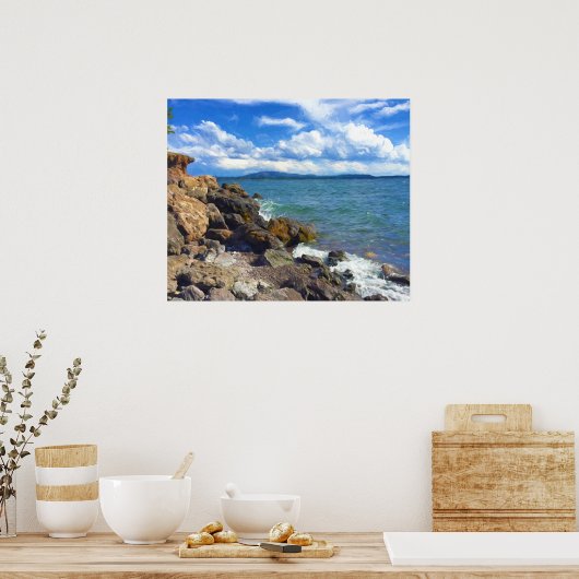 イエローストーン川 ポスター (キッチン)