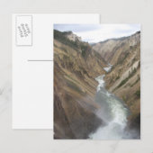 イエローストーン川 ポストカード (正面/裏面)