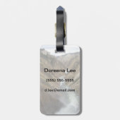 イエローストーン川 ラゲッジタグ (裏面縦)