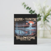 イエローストーン幽霊のよく出る国立公園ゴシック美術 シーズンポストカード (スタンド正面)