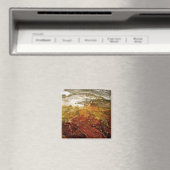 イエローストーン数々のの着色鉱床 マグネット (インサイチュ (食洗機))