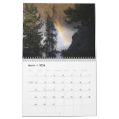 イエローストーン景色の2008のカレンダー カレンダー (3月 2026)