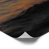 イエローストーン湖 ポスター (角)