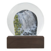 イエローストーン滝 スノーグローブ (裏面)