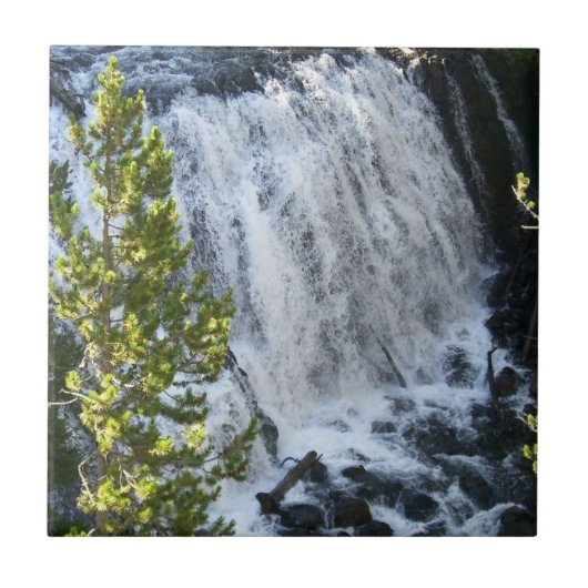 イエローストーン滝 タイル (正面)