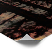 イエローストーン滝 ポスター (角)