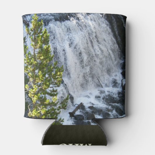 イエローストーン滝 缶クーラー (裏面)