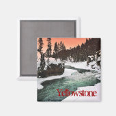 イエローストーン磁石 マグネット (正面/裏面)