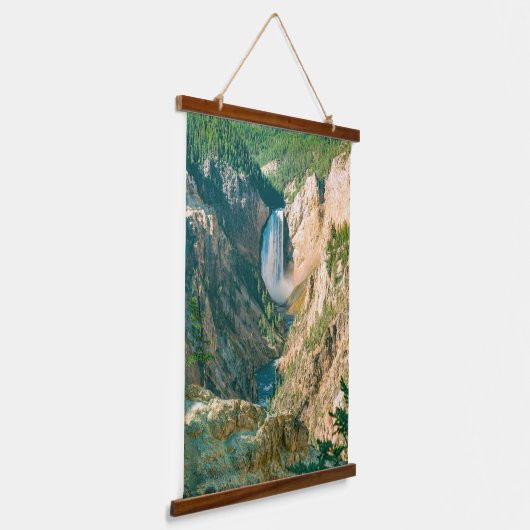 イエローストーン秋ズ国立公園 吊り下げ型タペストリー (傾斜あり)