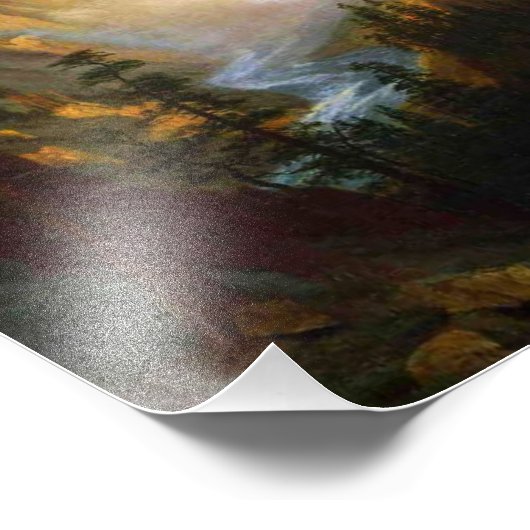 イエローストーン秋フォトプリント フォトプリント (角)