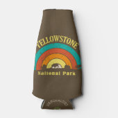 イエローストーン米国国立公園ワイオミンモンタナアイダホ ボトルクーラー (正面)