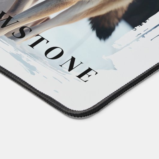 イエローストーン・ウォルフ デスクマット (コーナー)