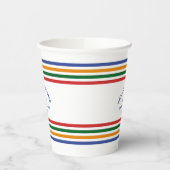 イエローストーン キャビン クラブ カスタム クレスト パーク ストライプ 紙コップ (左)
