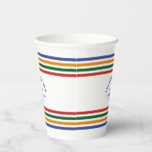 イエローストーン キャビン クラブ カスタム クレスト パーク ストライプ 紙コップ (右)