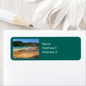 イエローストーン:グランド・プリズマティック春 ラベル (インサイチュ)