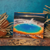 イエローストーン フォトプラーク (側面)