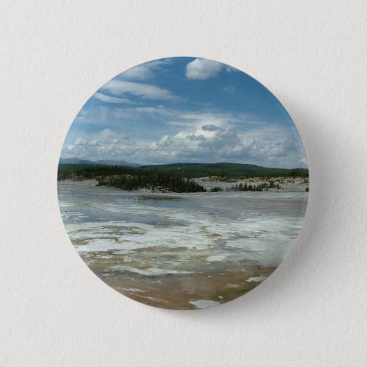 イエローストーン・ホットランド・ゲイザー 缶バッジ (正面)