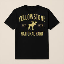イエローストーン・ムースTシャツ