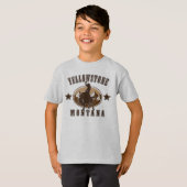 イエローストーン モンタナ Tシャツ (正面フル)