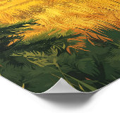 イエローストーン:レトロ旅行 ポスター (角)