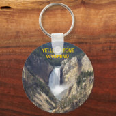 イエローストーン、ワイオミング キーホルダー (正面)