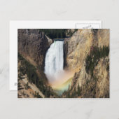 イエローストーン – 下部イエローストーン秋葉書 ポストカード (正面/裏面)