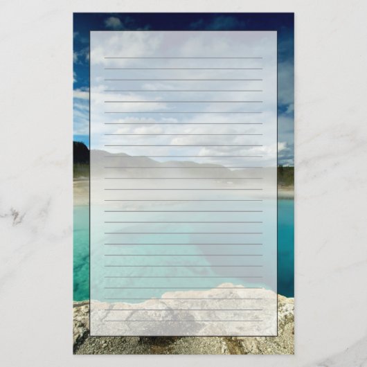 イエローストーン 便箋 (正面)