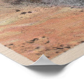 イエローストーン、泥火山クレーターのWYView ポスター (角)