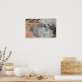 イエローストーン、泥火山クレーターのWYView ポスター (キッチン)