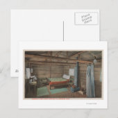 イエローストーン、Mammoth CampのWinterior View ポストカード (正面/裏面)