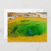 イエローストーン- Morning Glory Poolはがき ポストカード (正面/裏面)