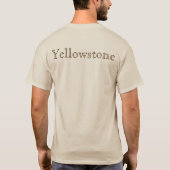 イエローストーン Tシャツ (裏面)