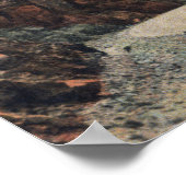 イエローストーン、WY -イエローストーン高速道路と風2 ポスター (角)