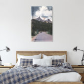 イエローストーン, WY – インデックス&パイロットピーク， Cooke キャンバスプリント (インサイチュ (寝室))