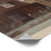 イエローストーン、WY – オールド忠実な宿の入り口 ポスター (角)