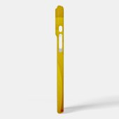 イエロースパイラル抽象芸術電話ケース Case-Mate iPhoneケース (裏面 / 左)