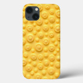 イエロースパイラルiPhoneケース 大胆でスタイリッシュ Case-Mate iPhoneケース (裏面)