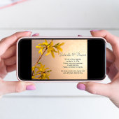 イエロースプリングフォーサイシア ウェディング セーブ・ザ・デート 招待状