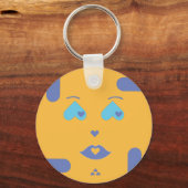 イエロースポナップ，レブリ.ai キーホルダー (正面)