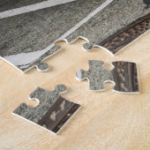 イエロースポーツカー ジグソーパズル (側面)