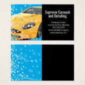 イエロースポーツカー |バブル (正面&裏面)