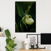 イエロースリッパプリント ポスター (ホームオフィス)