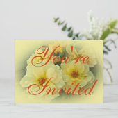 イエローズパーティの招待状 招待状 (スタンド正面)