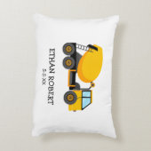 イエローセメント建築トラックカスタムリトルボーイ アクセントクッション (裏面(縦))