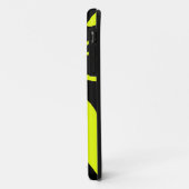 イエローゼブラストライプアニマルプリント Case-Mate iPhoneケース (裏面/左)