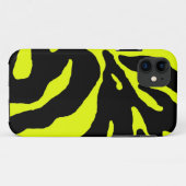 イエローゼブラストライプアニマルプリント Case-Mate iPhoneケース (裏面(横))